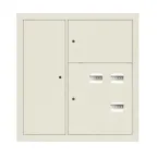 Щит этажный 3 кв. слаботочка слева RAL9002 (1000х950х150) EKF PROxima