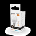 Лампа светодиодная LED 8 Вт 520 лм 3000К шар P45 теплый E14 AC 220В Elementary Gauss