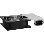 Вентиляторная панель 1 модуль питание С14 без кабеля питания серая