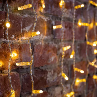 Гирлянда "Светодиодный Дождь" 2х1,5м, эффект мерцания, прозрачный провод, 230 В, диоды ТЕПЛЫЙ БЕЛЫЙ, 360 LED | 235-316 | NEON-NIGHT