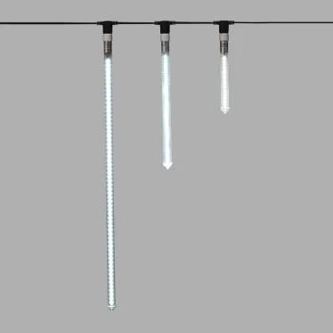 Сосулька светодиодная 50 см, 220V, e27, двухсторонняя, 48х2 диодов, цвет диодов белый | 256-162 | NEON-NIGHT