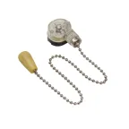 Выключатель для настенного светильника c деревянным наконечником «Silver» | 32-0105 | REXANT