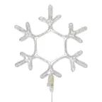 Фигура Снежинка цвет свечения синий, размер 45х38 см | 501-363 | NEON-NIGHT