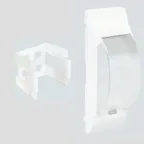 Connect Плата для установки атоматического выключателя формата DIN 135x45мм графит