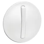 Celiane Лицевая панель контурной подсветки механизмов 067001/02/31/32 с тонкой клавишей белый