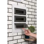 Щит распределительный встраиваемый ЩРв-П-45 IP40 пластиковый