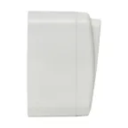 Выключатель Минск двухклавишный ОП 10А с индикатором белый