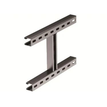 Крепление H-образное к вертикальной двутавровой балке 200 мм горячеоцинкованное