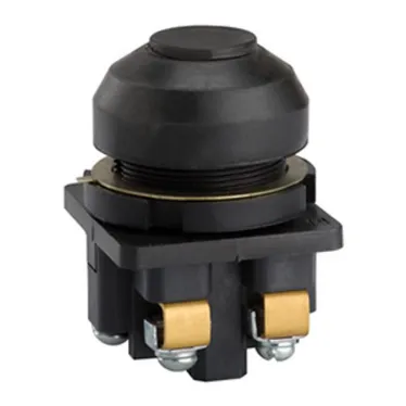 Кнопка КЕ-081 исп4 (1з) чер.кн. IP54