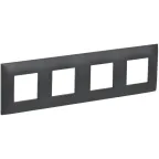 SKANDY Рамка 4-местная SK-F04T титан IEK