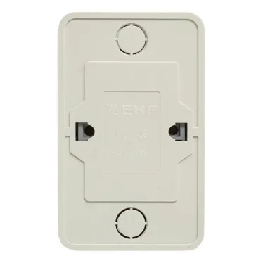 Рим Розетка двойная 10А без заземления белая