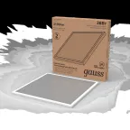 Светильник светодиодный ДВО 36 Вт 4000К 3100 лм 180-260В IP20 595х595х19мм Сталь призма с выведенным кабелем Офис Gauss