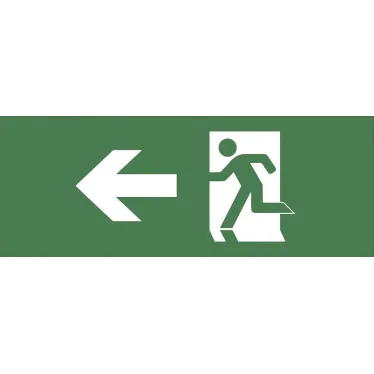 Этикетка самоклеющаяся 200х60мм Фигура/стрелка влево DPA/DBA INFO-DBA-001