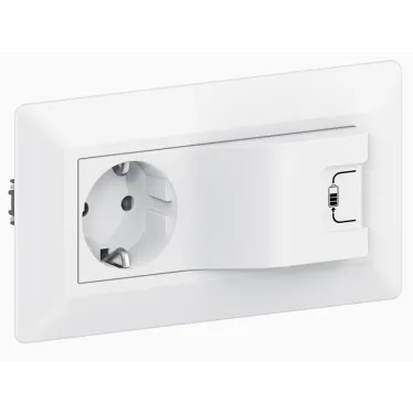 Valena LIFE Рамка 5 модулей белая