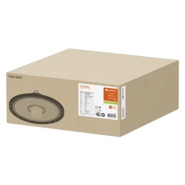 Светильник светодиодный ДСП-147Вт 4000К 22000Лм 110градусов IP65 с датчиком черный хайбей | 4058075603264 | LEDVANCE