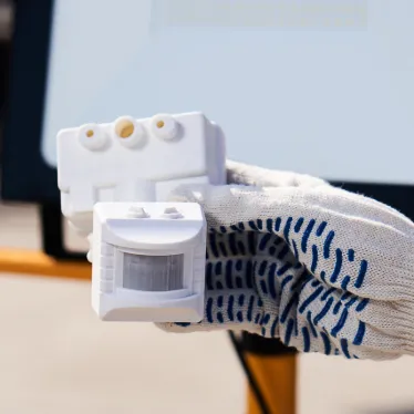 Датчик движения к прожектору ДДПР 01, 120°, 1200 Вт, 10-2000 Лк, 12 м,10-420 сек. IP44 | 11-9220 | REXANT