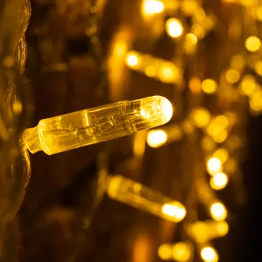 Гирлянда светодиодная Дождь 2x0,8 м, эффект мерцания, прозрачный провод, 230 В, диоды ТЕПЛЫЙ БЕЛЫЙ | 235-336 | NEON-NIGHT