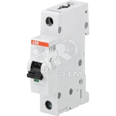Выключатель автоматический однополюсный S201 32А C 6кА (S201 C32) | 2CDS251001R0324 | ABB
