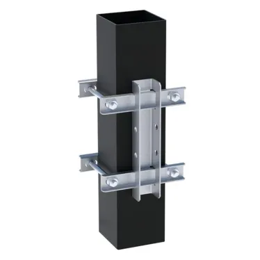 Комплект крепления стойки монтажной к опоре