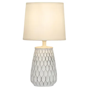 Настольная лампа Bertha 7071-502 1 * Е14 40 Вт керамика белая