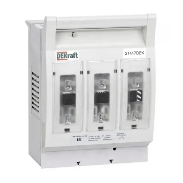 ПВР горизонтальный 400А 3ф отключение_1НО+1НЗ_навесной монтаж на шину_ПВР-102