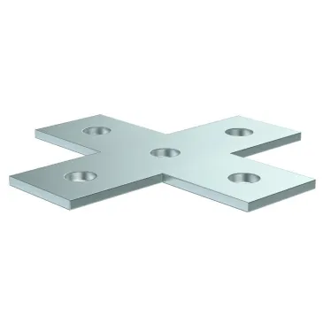 Пластина соед. X-образная для STRUT-профиля HDZ