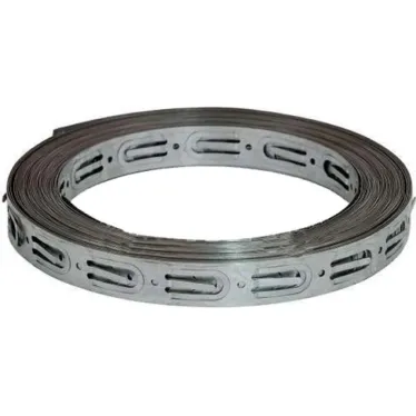 Лента монтажная стальная оцинкованная DEVIfast для саморегулируемого кабеля оцинкованная рулон 20м