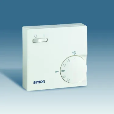 Терморегулятор комнатный, тепло-холод, 10-5А 250В, 5-30град, графит