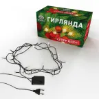 Гирлянда светодиодная "Цветные Шарики" 20 LED МУЛЬТИКОЛОР 2,8 метра | 303-060 | NEON-NIGHT