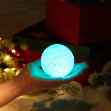 Фигура светодиодная "Снежок", RGB, 8 см | 513-011 | NEON-NIGHT