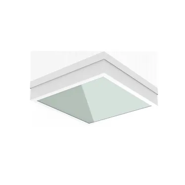 Светильник светодиодный медицинский накладной 295*295*70 расс.закал.стекло 38Вт 4000К IP54 авр. автоном. пост. | V1-C0-00597-20G07-5403840 | VARTON