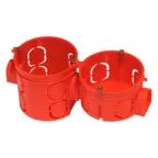 Коробка установочная блочная. Внешний размер 68х62мм, внутренний размер 64х60 мм