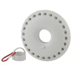 Фонарик светильник подвесной на батарейках 3хAA, подвес, карабин, магнитный в палатку, 24 LED K24 НЛО