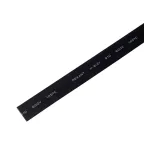 Термоусаживаемая трубка 9,0 4,5 мм, черная, упаковка 50 шт. по 1 м, REXANT