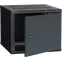 Шкаф настенный 19' LINEA W 9U 600x600мм металлическая дверь RAL9005