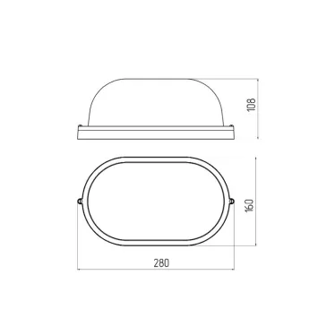 Светильник под лампу с цоколем Е27 НБП 04-100-001