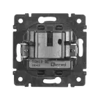 VALENA Розетка телевизионная TV-FM-SAT оконечная в рамку белая 10дБ