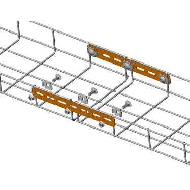 Пластина соединительная для проволочного лотка