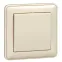 W59 Выключатель одноклавишный, 10АХ, в сборе, слоновая кость