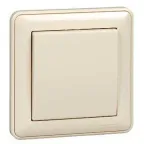 W59 Выключатель одноклавишный, 10АХ, в сборе, слоновая кость