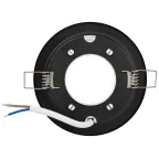 Встраиваемый светильник под лампу GX53 KL70 SBK черный матовый