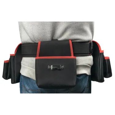 Сумка-пояс двухсекционная усиленная с двухшпеньковым ремнем С-12 Master