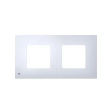Рамка-декор на 2 поста для 2700620-03., S27Pl, антибактериальная, белый