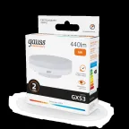 Лампа светодиодная LED 6 Вт 440 лм 3000К таблетка теплый GX53 AC 220В Elementary Gauss