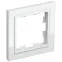 BRITE Рамка 1-местная РУ-1-БрБ белый