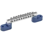 Шина N ''ноль'' на двух угловых изоляторе Ni ШНИ-6х9-10-У2-С