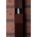 Соединитель (40х25) (4 шт) Plast под темное дерево