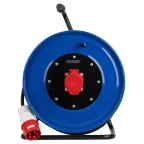 Удлинитель силовой IND380-RM-1e-5x2,5-30m-IP44 на 380В на катушке 1 розетка CEE 5P 30м КГ 5х2,5 32A IP44