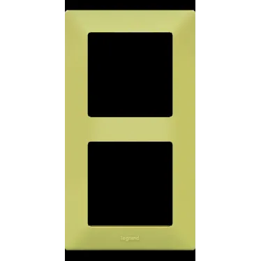 Valena LIFE Рамка 2 поста лайм универсальная