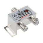 Делитель ТВ х 2 + 3шт. F BOX 5-1000 МГц Silver,